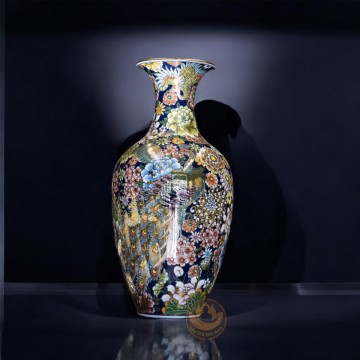 Bình Dế Vẽ Vàng Tích Công Danh Phú Quý – Gốm Sứ Phong Thủy Cao Cấp